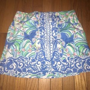Lilly Pulitzer Skirt Size 0 with florals